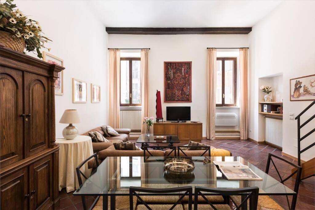 Idyllia -Teatro Pompeo Apartment Rome Bagian luar foto